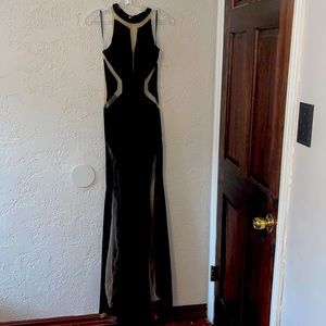 Black transparent Dress